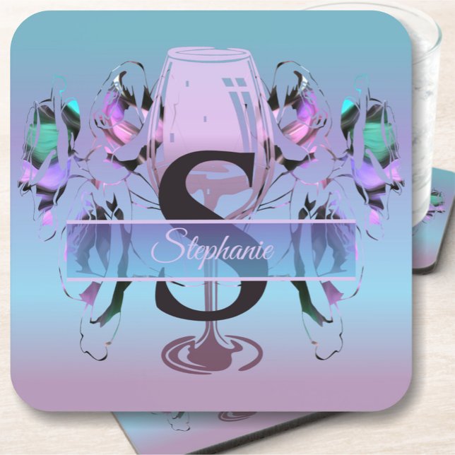 Flowers & Wine 2190 Coaster (Creator Uploaded)