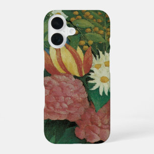Flowers with Ivy by Henri Rousseau, Vintage Floral iPhone 16 Case