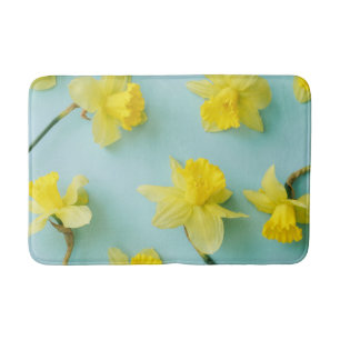 Flowers   Yellow Daffodils Bath Mat