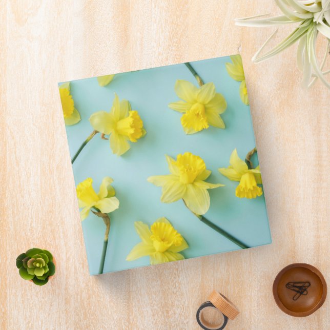 Flowers | Yellow Daffodils Binder (In Situ)