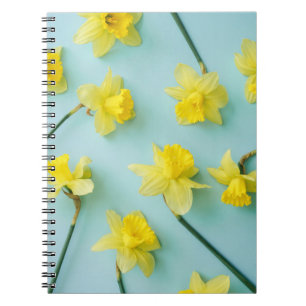 Flowers Yellow Daffodils Notebook