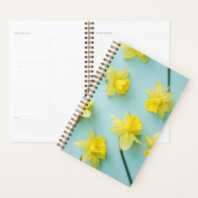 Flowers | Yellow Daffodils Planner (Display)
