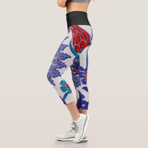 Flowers   Zazzle_Growshop. Capri Leggings