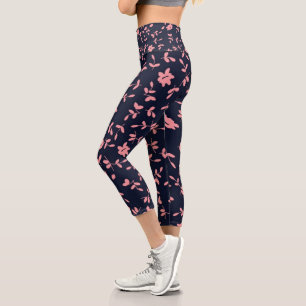 Flowers   Zazzle_Growshop. Capri Leggings