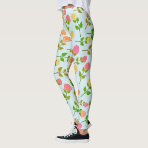 Flowers   Zazzle_Growshop. Leggings