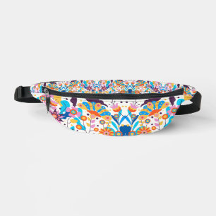 Flowery  fanny pack