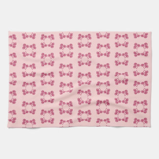 Flowery kitchen towel