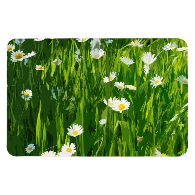 Flowery meadow magnet (Horizontal)