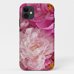 Flowery peony iphone case