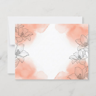 Flowery Postcard