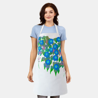 Flowery print for Spring and Summer Apron