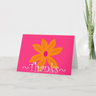 Flowery Thank You