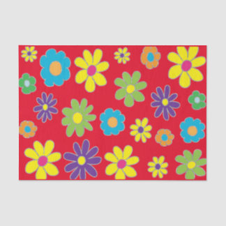 Flowery Tissue Paper