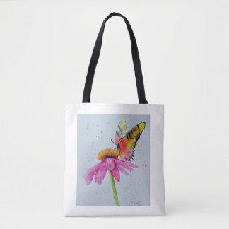 Flowery Tote Bag