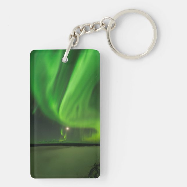 Flowing Aurora Keychain (Back)