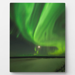 Flowing Aurora Plaque
