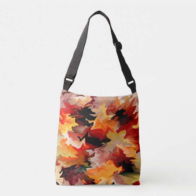 Flowing Autumn....... Crossbody Bag (Front)