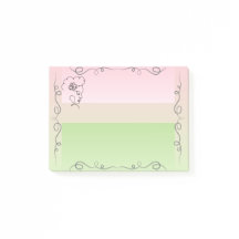 Flowing Beauty Peony Sticky Notes