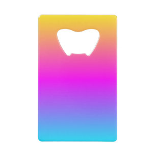 Flowing Colours Cheerful Colourful Essentials Credit Card Bottle Opener