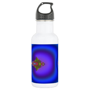 Flowing Diamond Fractal 532 Ml Water Bottle