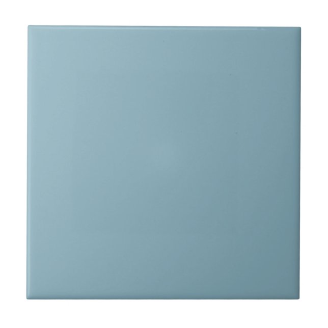Flowing Ebbtide Blue Square Kitchen and Bathroom Tile (Front)