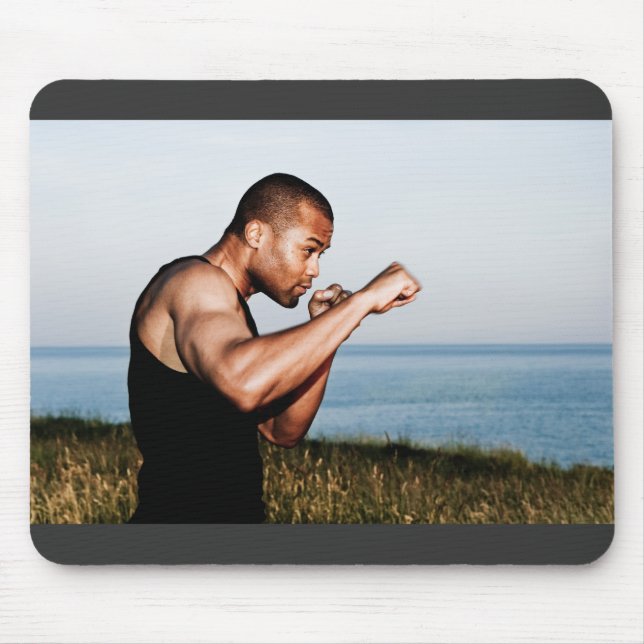 flowing fists mouse pad (Front)