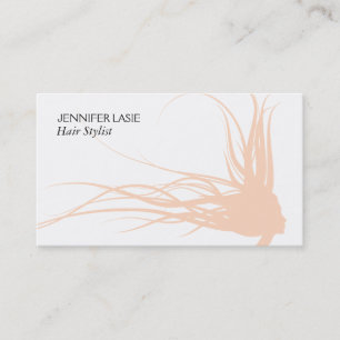 Flowing Hair (bisque) Business Card