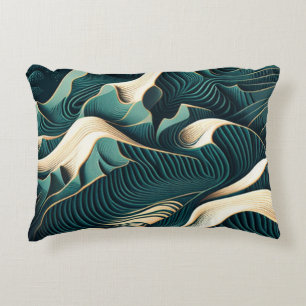Flowing Harmony Accent Pillow