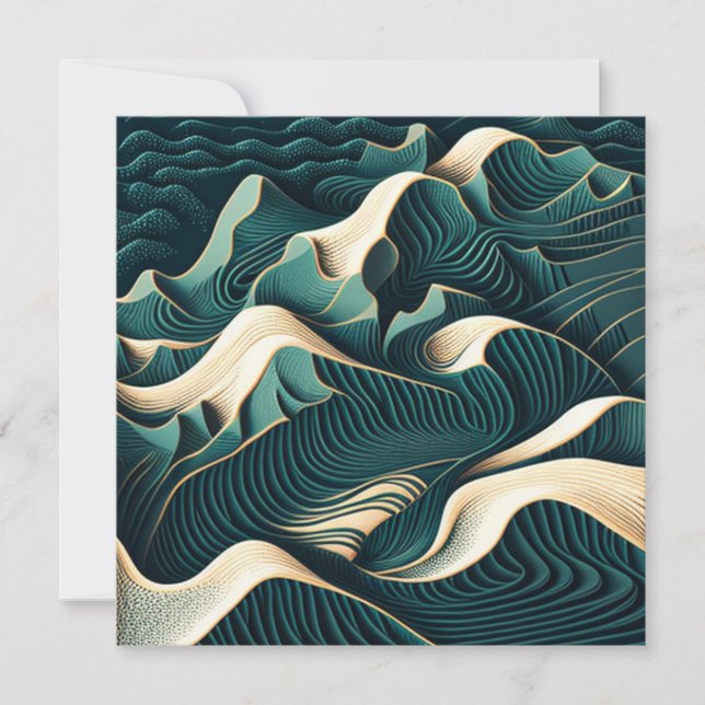 Flowing Harmony Card (Front)
