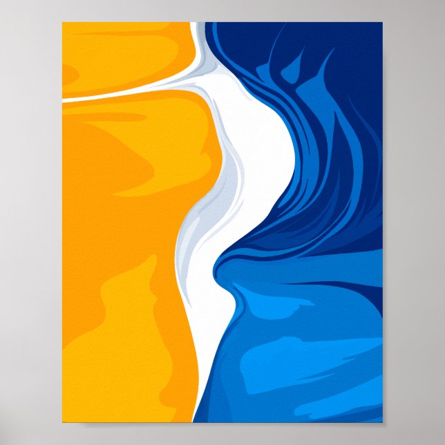Flowing Harmony of Warmth and Depth Poster (Front)