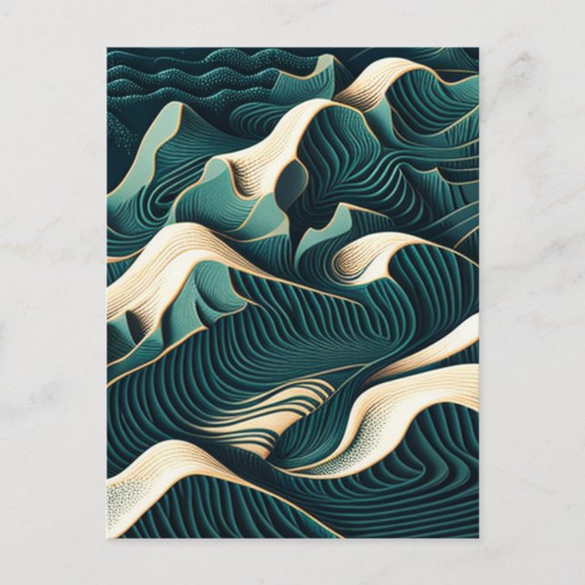 Flowing Harmony Postcard (Front)