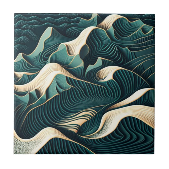 Flowing Harmony Tile (Front)