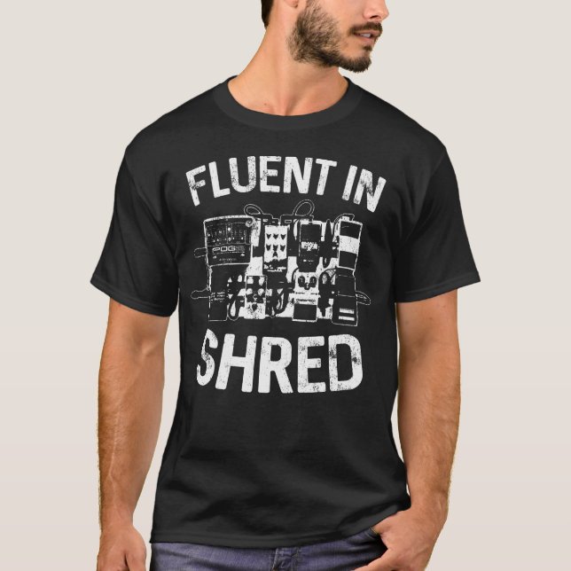 Flowing In Shred - Funny T-Shirt (Front)