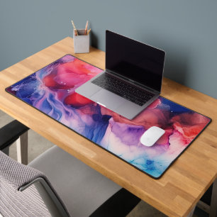 Flowing Ink Desk Mat