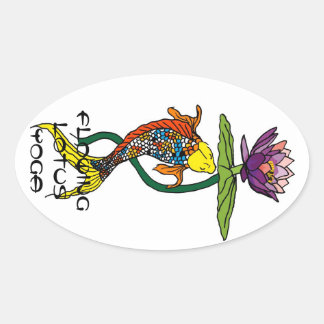 Flowing Lotus Yoga Sticker