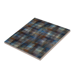 Flowing Metal Weave Tile