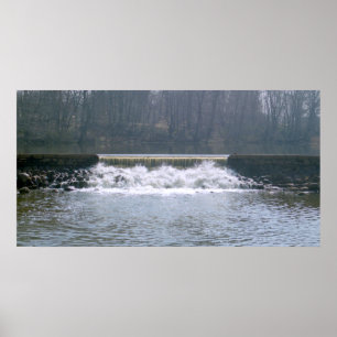 Flowing Over Poster