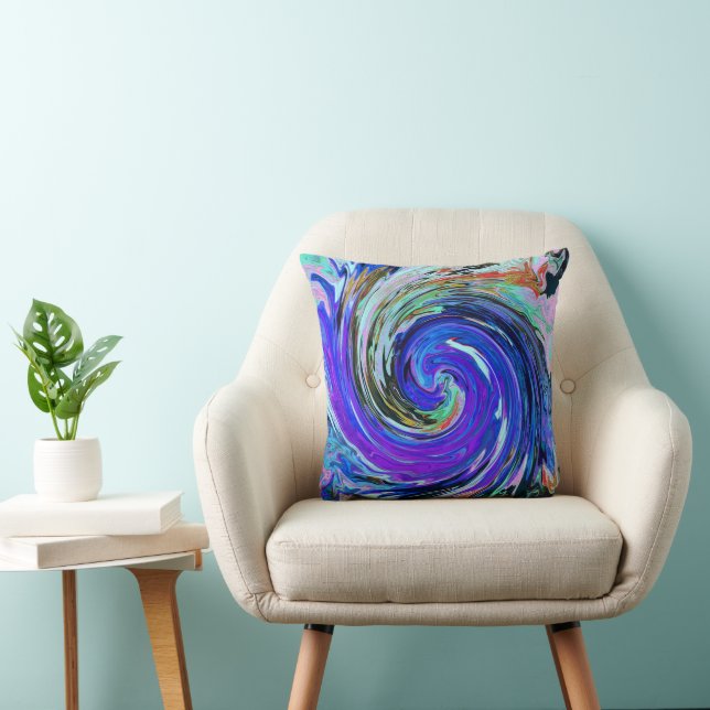 Flowing Poison.... Throw Pillow (Chair)