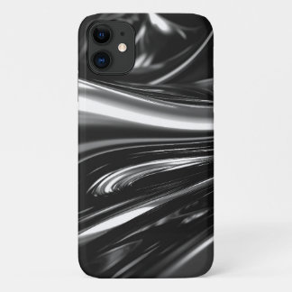 Flowing Silver Metal  iPhone 11 Case