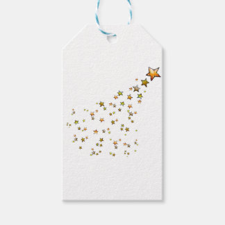 flowing star gift tags