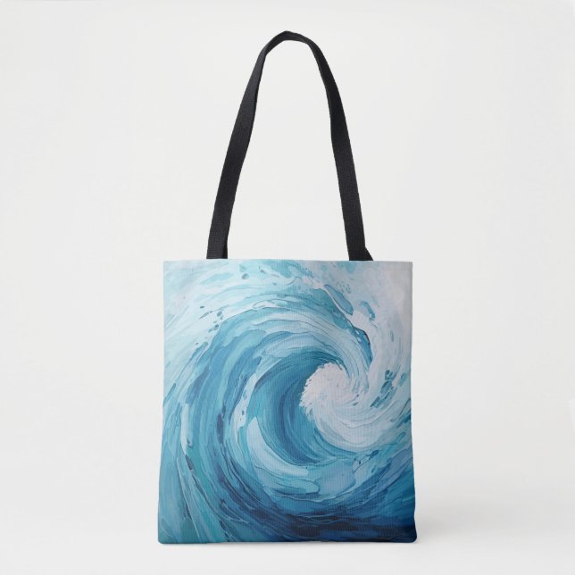 Flowing Water Tote Bag (Front)