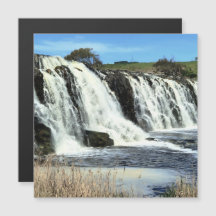 Flowing Waters of Hopkins Falls Magnetic Card