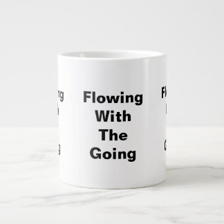 Flowing With The Going  Large Coffee Mug