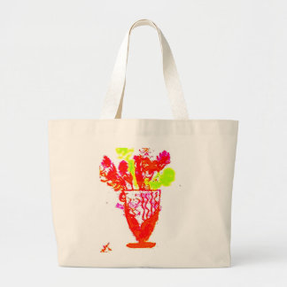 flowrz large tote bag