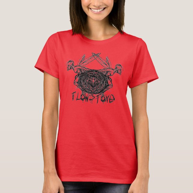 Flowstone Graphics Pixies Logo T-Shirt (Front)