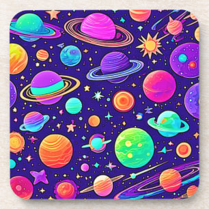 Flowy Neons: Planets & Stars Coaster