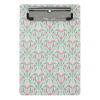 Flowy Pink Bud  Mini Clipboard