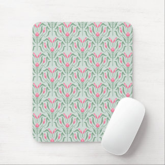 Flowy Pink Bud  Mouse Pad