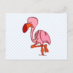 Floyd Flamingo Postcard