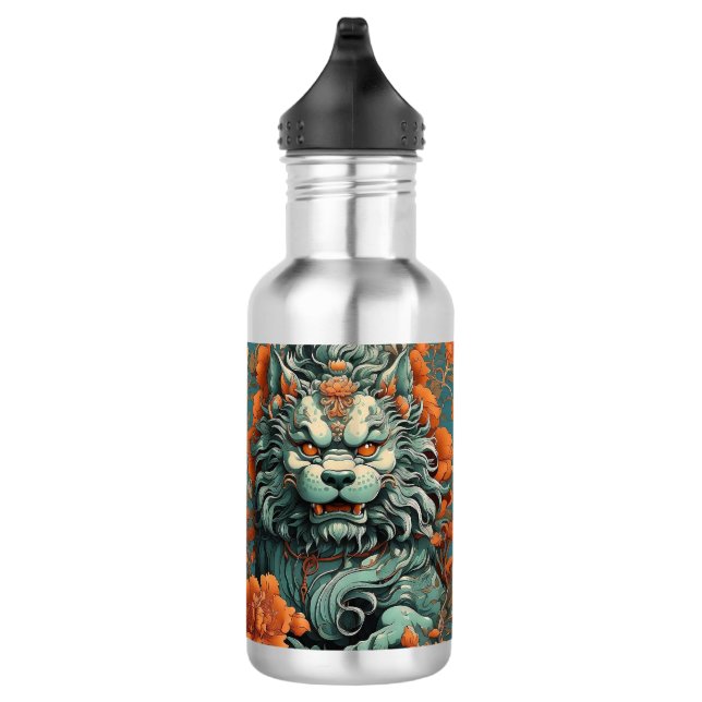 Flu Lion of Wisdom  532 Ml Water Bottle (Right)